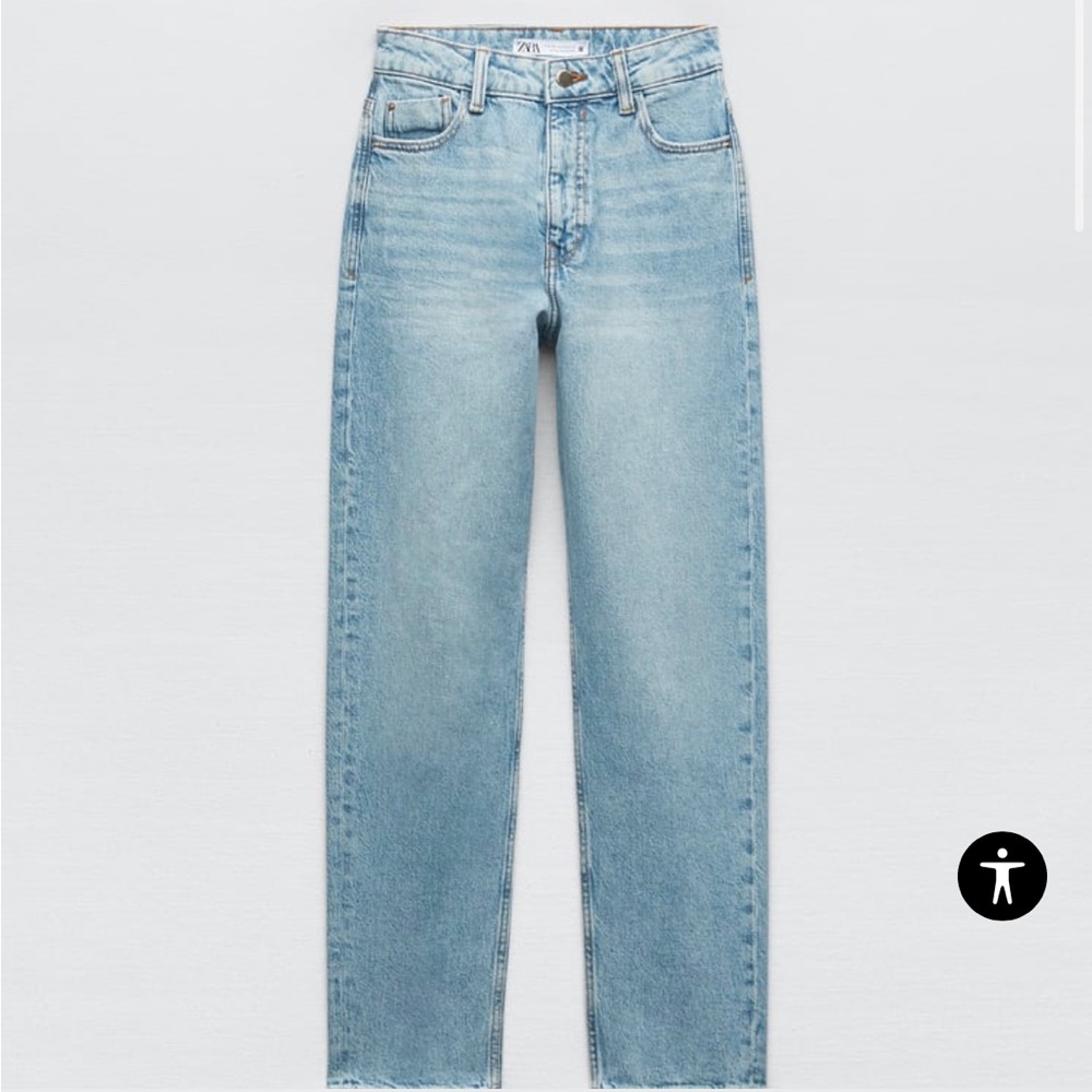 Zara mom jeans